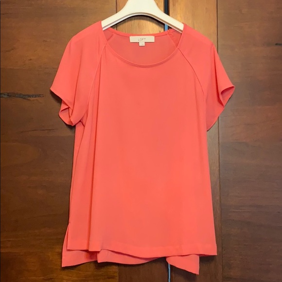 Loft Coral Shirt - Picture 1 of 7